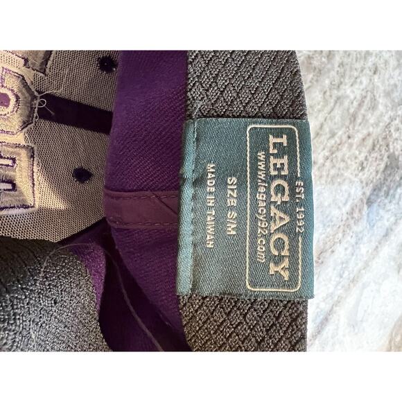 TCU FROGS Hat Cap Legacy S/M Purple Excellent - Picture 7 of 7
